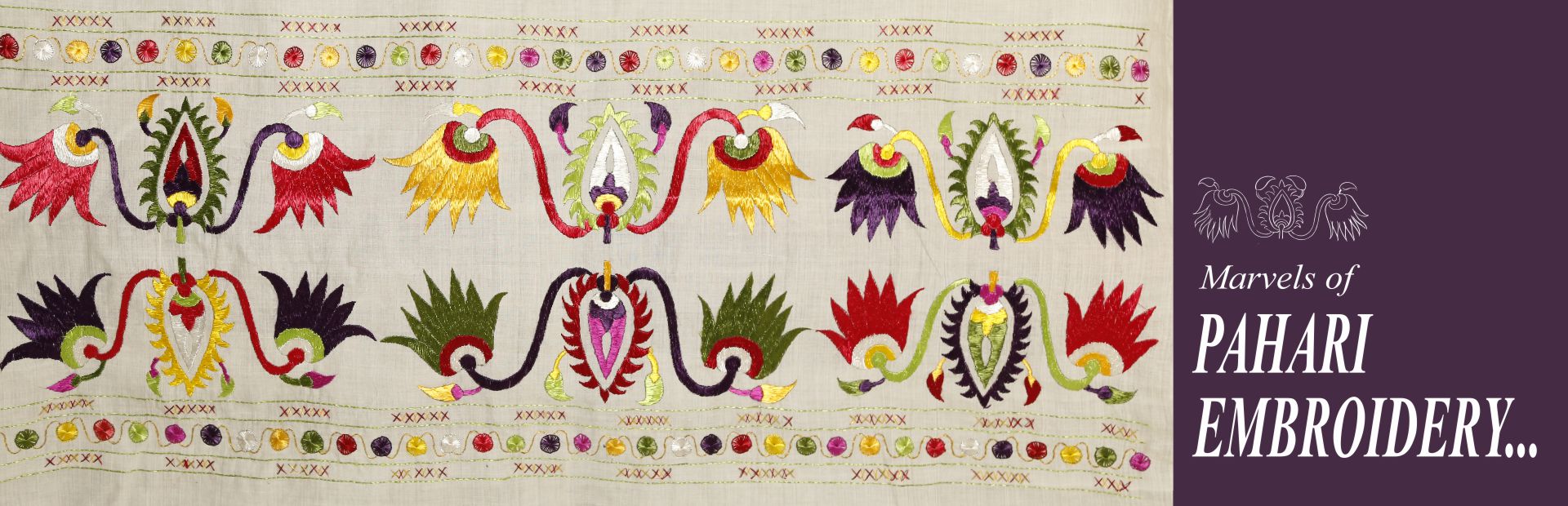 Embroidered Drapes (Dupattas and Sarees)