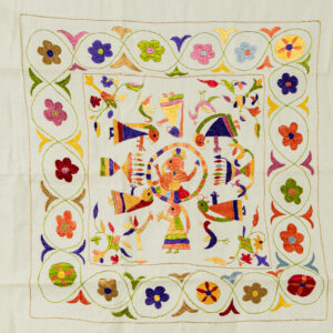 Ganesha and tulsi Vandana dhaknu