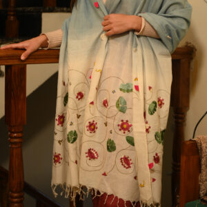 Lotus pond Dupatta