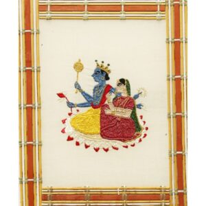 Vishnu Lakshmi Wall Hanging