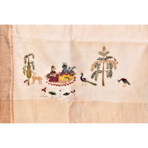 Krishna Leela Saree